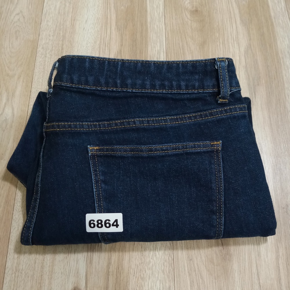 Talbots Signature Skimmer Jeans Women 16/33 Dark Wash Indigo Cropped Denim Pants - Picture 11 of 11